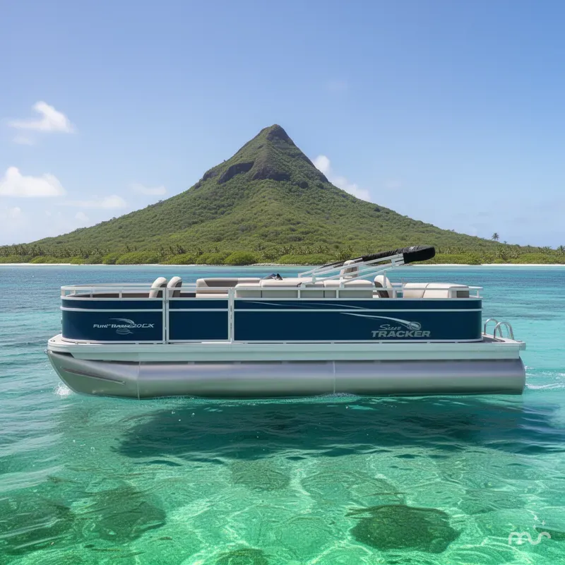 Slide: The Image of Sun Tracker Fishin' Barge 20 DLX 2026 - 2