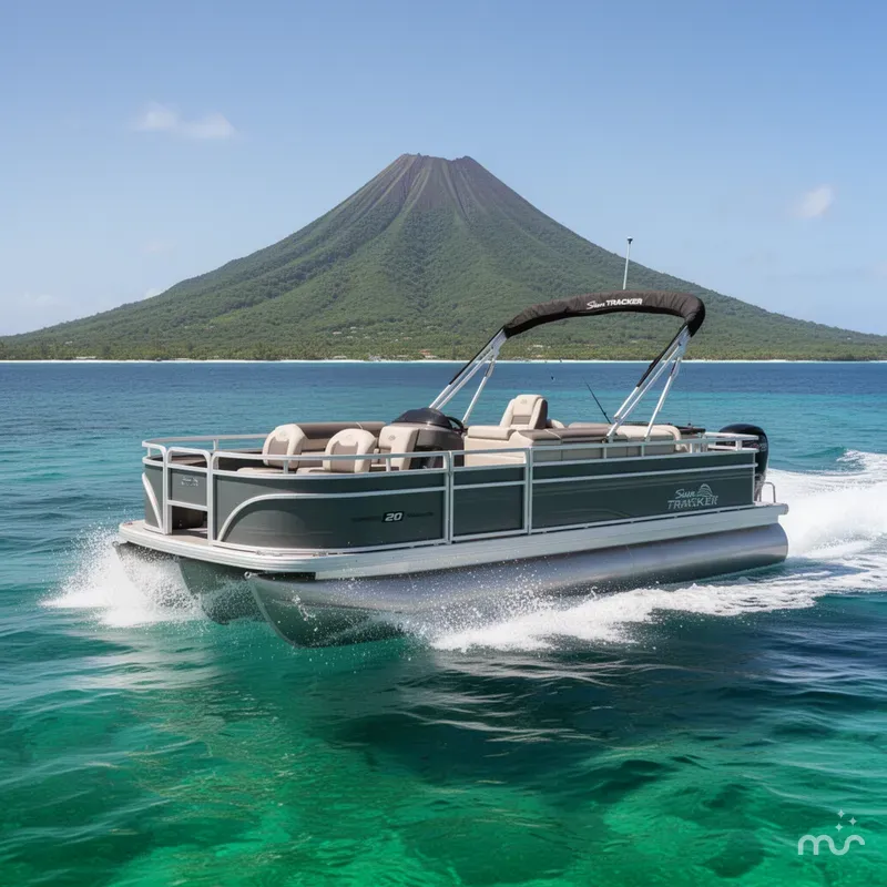 Slide: The Image of Sun Tracker Fishin' Barge 20 DLX 2026 - 4
