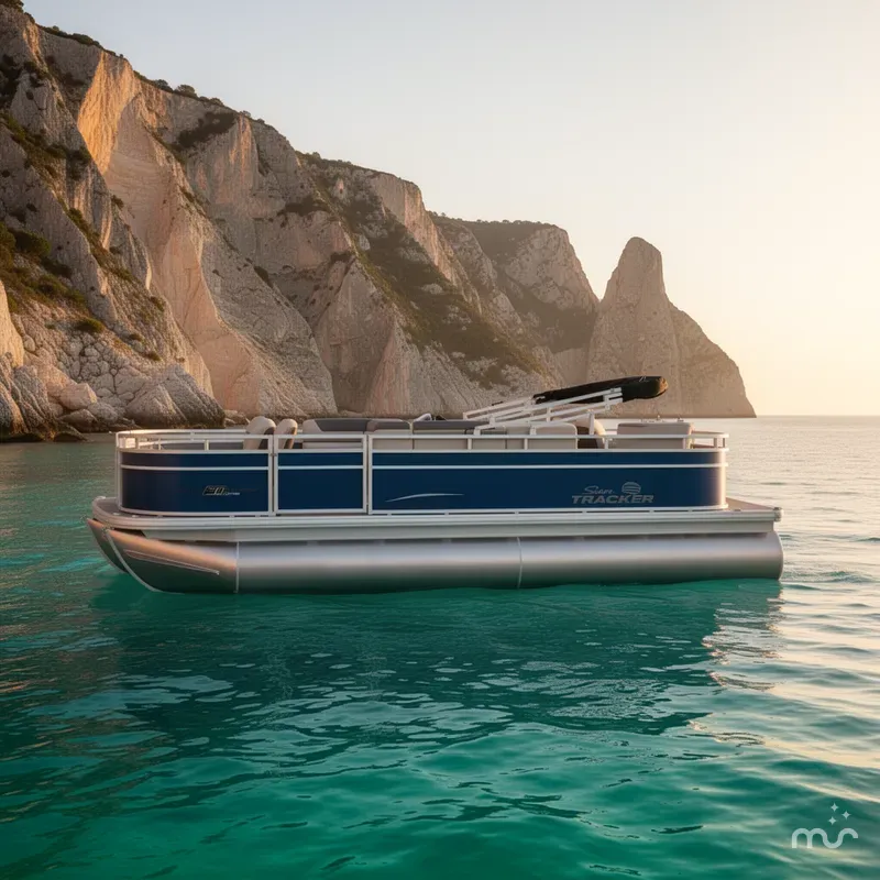 Slide: The Image of Sun Tracker Fishin' Barge 20 DLX 2026 - 2