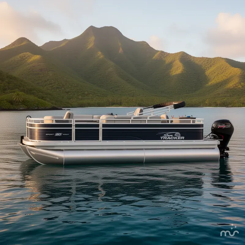 Slide: The Image of Sun Tracker SportFish 20 DLX 2026 - 2