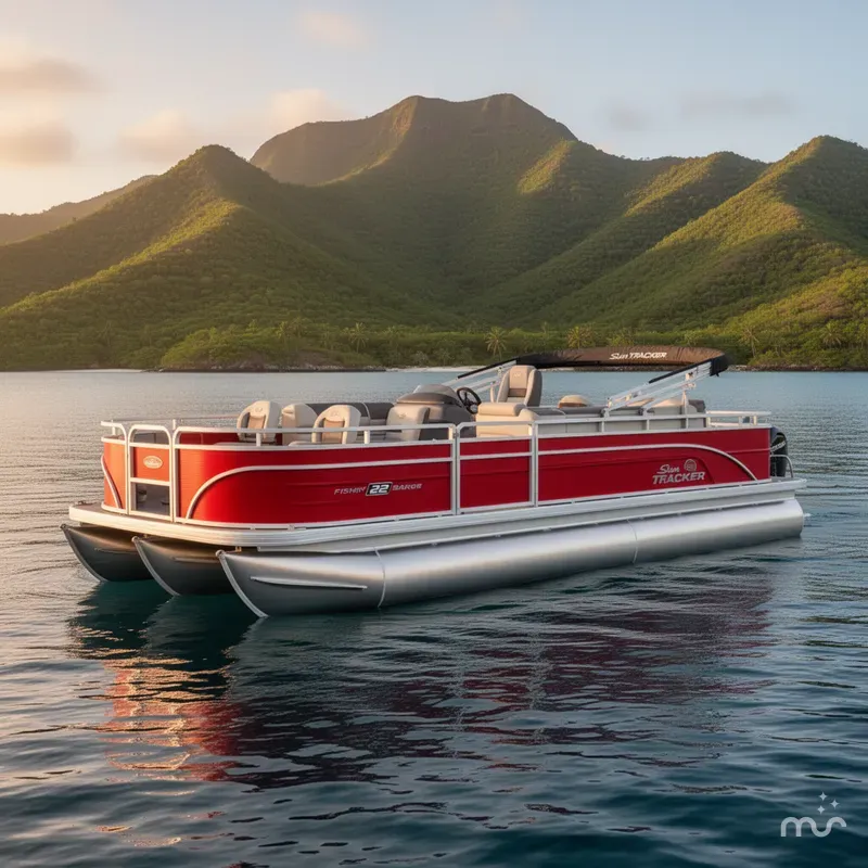 The Image of Sun Tracker Fishin' Barge 22 DLX 2026 - 0