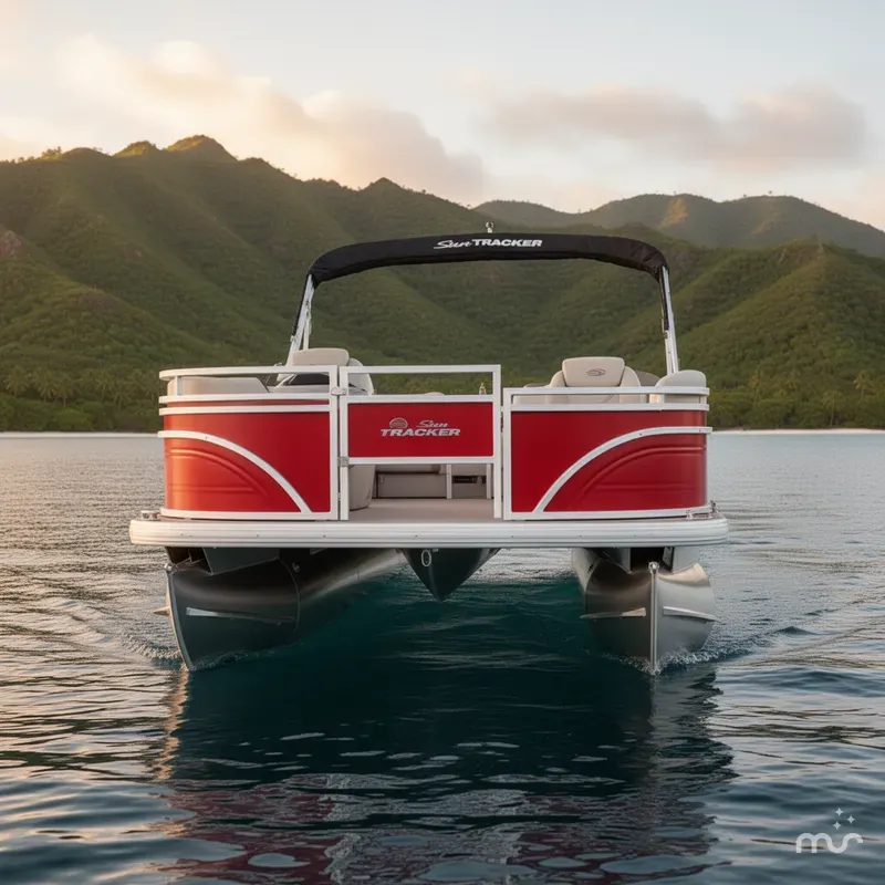Slide: The Image of Sun Tracker Fishin' Barge 22 DLX 2026 - 1