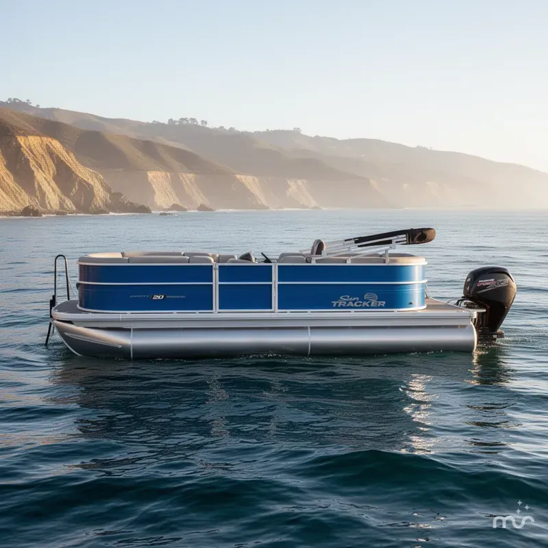 Slide: The Image of Sun Tracker Party Barge 20 DLX 2026 - 1