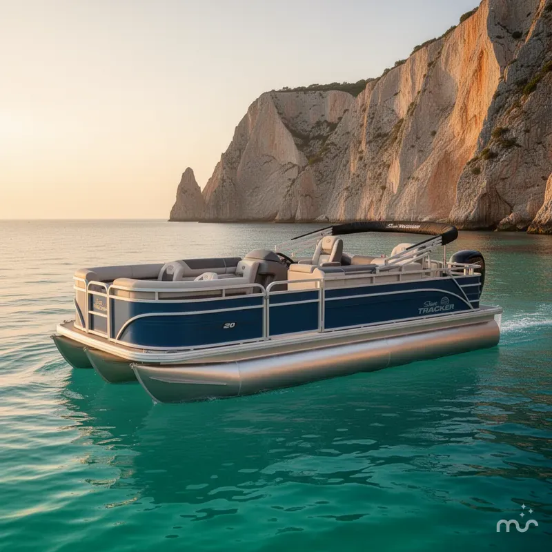 The Image of Sun Tracker Fishin' Barge 20 DLX 2026 - 0