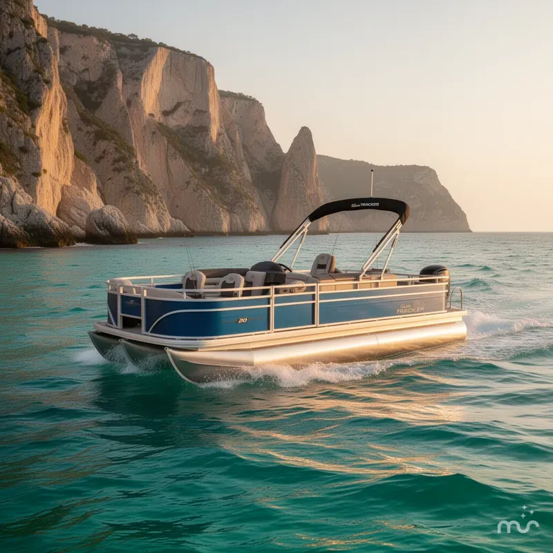Slide: The Image of Sun Tracker Fishin' Barge 20 DLX 2026 - 4