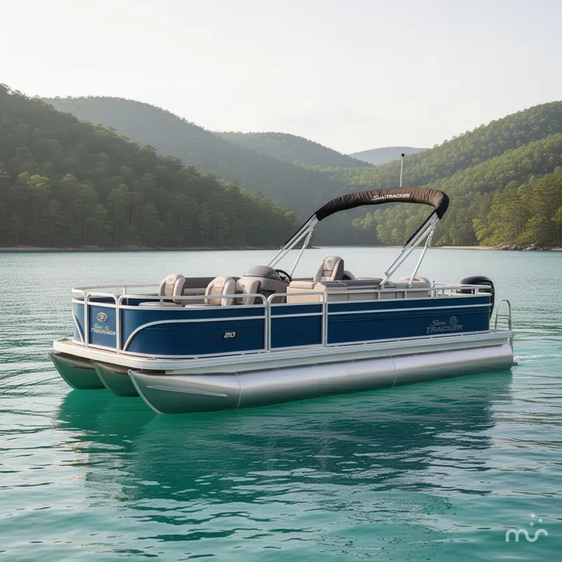 The Image of Sun Tracker Fishin' Barge 20 DLX 2026 - 0