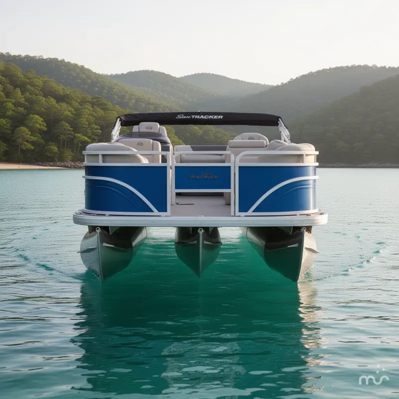 Slide: The Image of Sun Tracker Fishin' Barge 20 DLX 2026 - 1