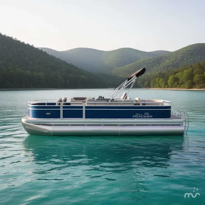 Slide: The Image of Sun Tracker Fishin' Barge 20 DLX 2026 - 2