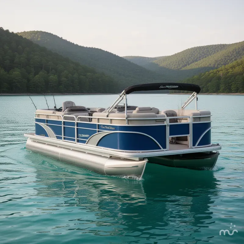 Slide: The Image of Sun Tracker Fishin' Barge 20 DLX 2026 - 3