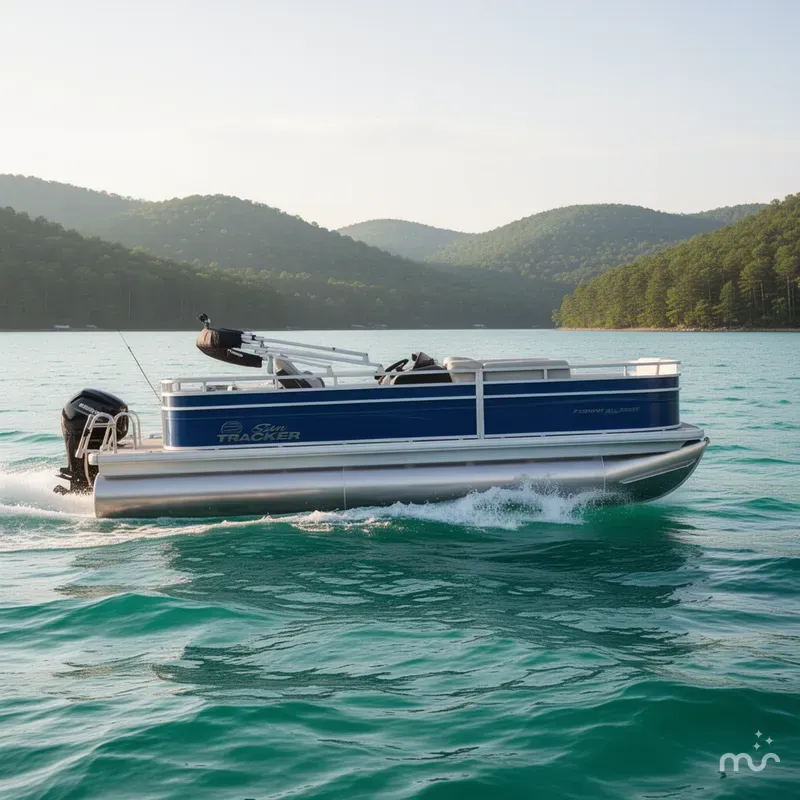 Slide: The Image of Sun Tracker Fishin' Barge 20 DLX 2026 - 4