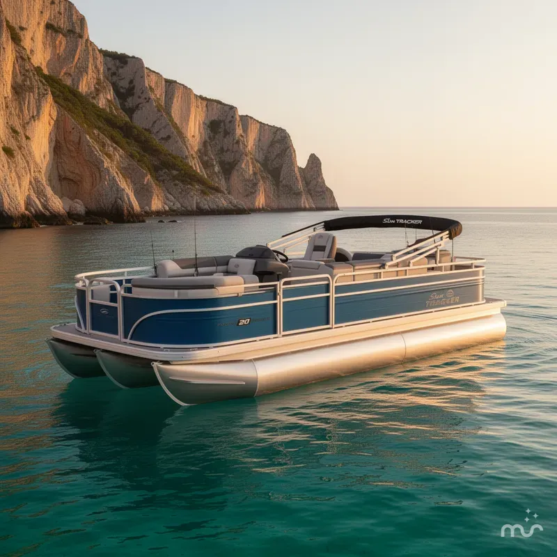 The Image of Sun Tracker Fishin' Barge 20 DLX 2026 - 0