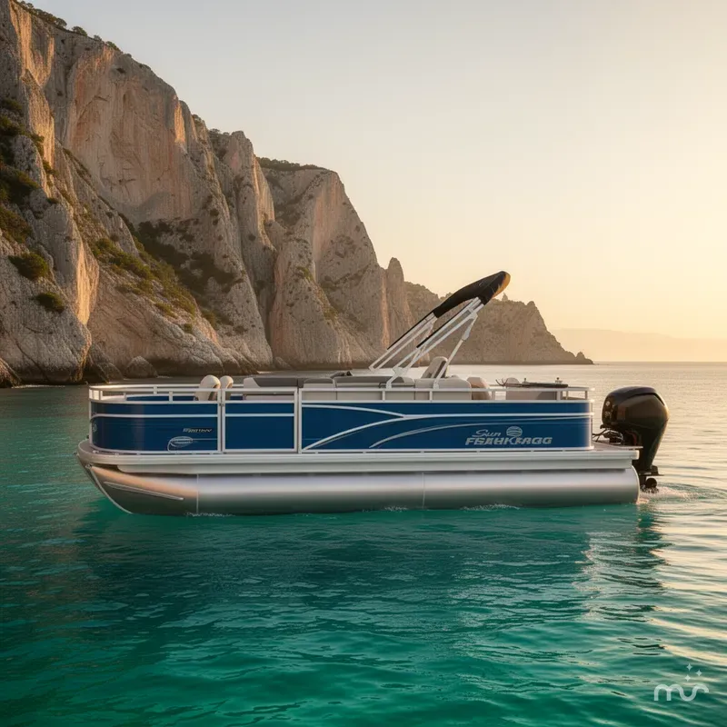 Slide: The Image of Sun Tracker Fishin' Barge 20 DLX 2026 - 2