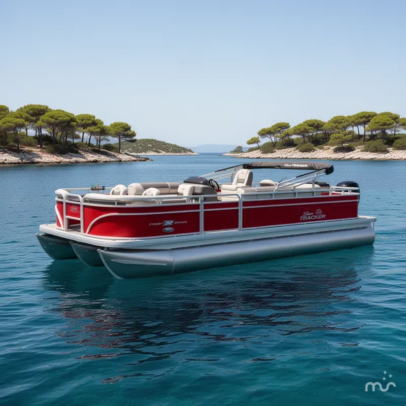 The Image of Sun Tracker Fishin' Barge 22 DLX 2026 - 0