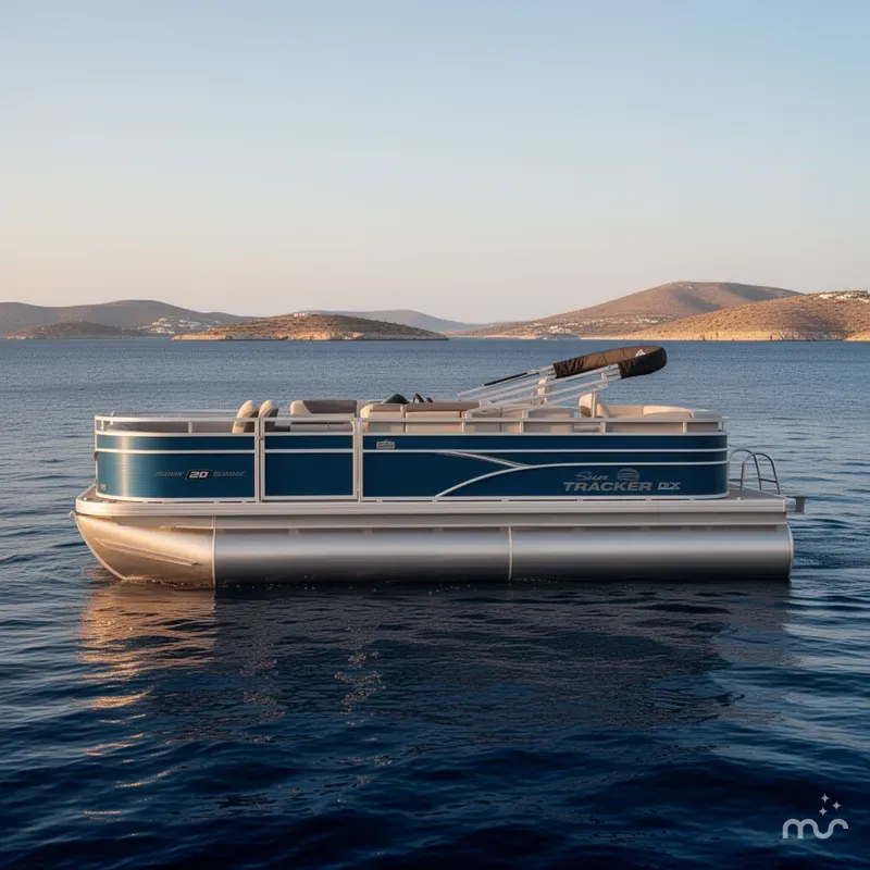 Slide: The Image of Sun Tracker Fishin' Barge 20 DLX 2026 - 2