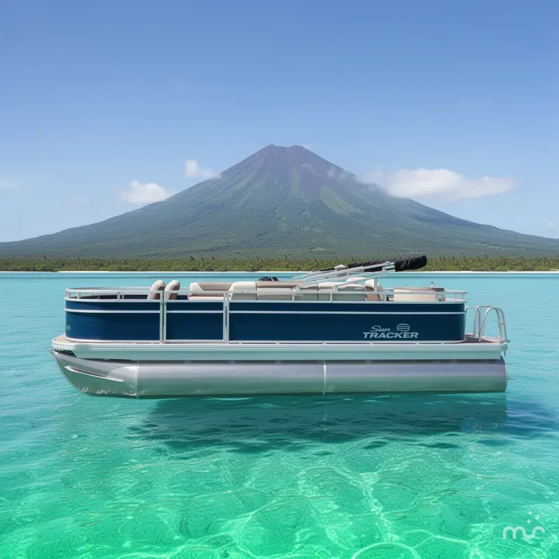 Slide: The Image of Sun Tracker Fishin' Barge 20 DLX 2026 - 2
