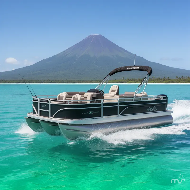 Slide: The Image of Sun Tracker Fishin' Barge 20 DLX 2026 - 4