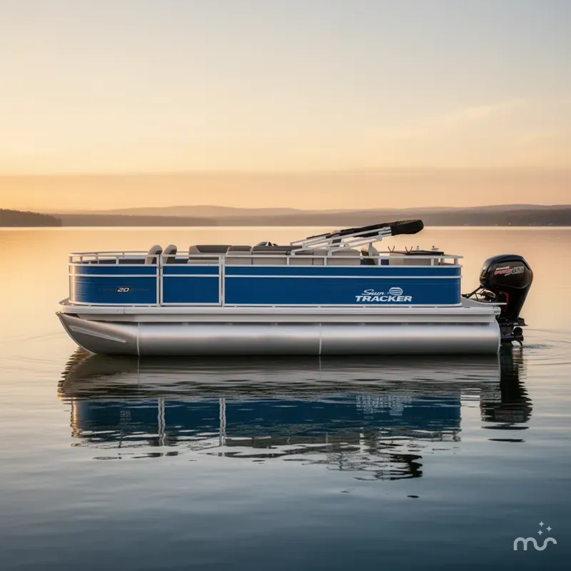 Slide: The Image of Sun Tracker Fishin' Barge 20 DLX 2026 - 2