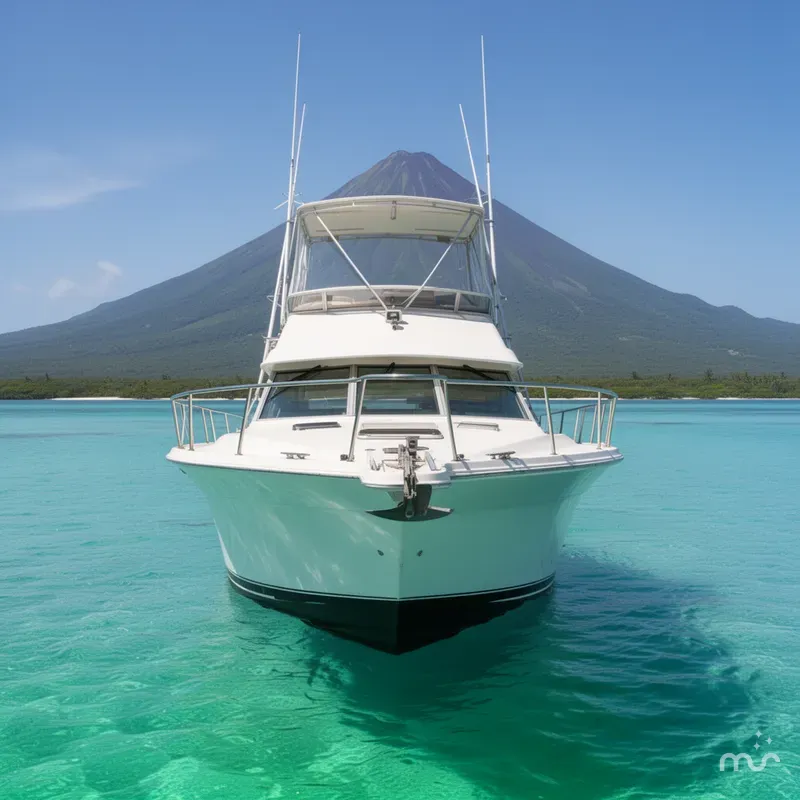 Slide: The Image of Sea Ray 310 Sport Bridge 1992 - 1