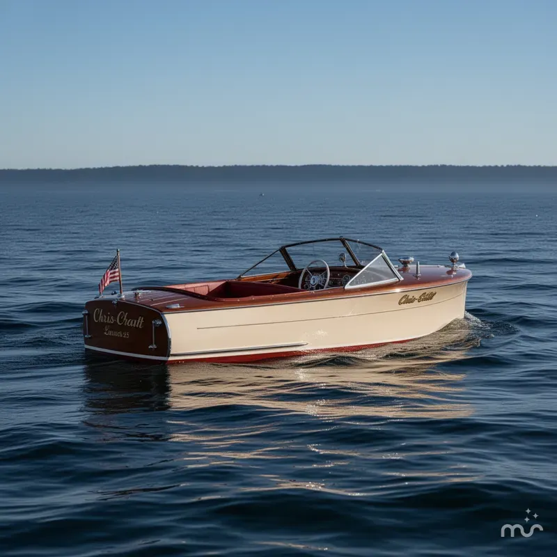 The Image of Chris-Craft Launch 25 1940 - 0