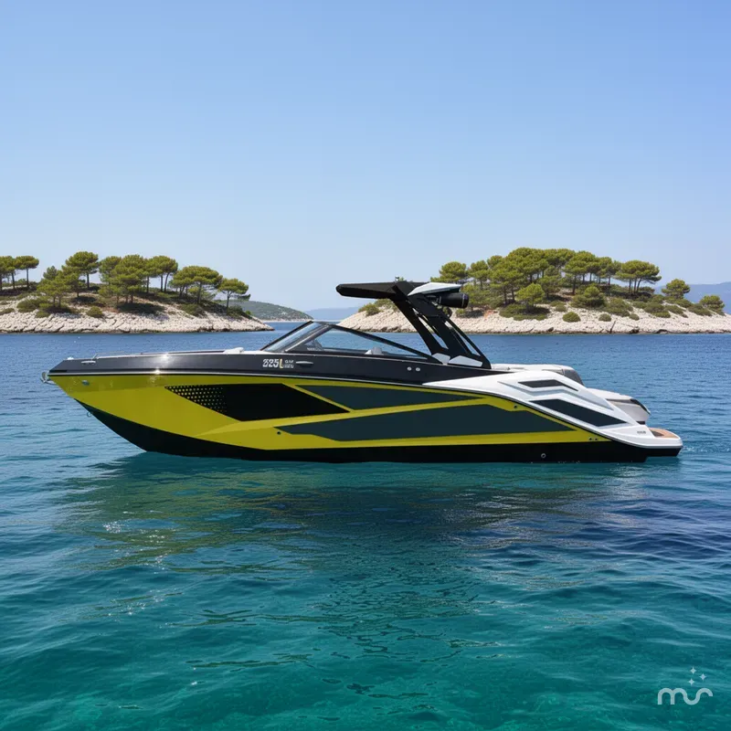 Slide: The Image of Scarab 285 LX Wake 2026 - 2
