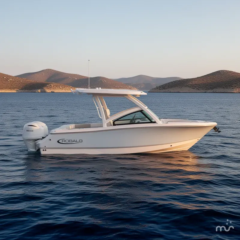Slide: The Image of Robalo R257 Dual Console 2026 - 2