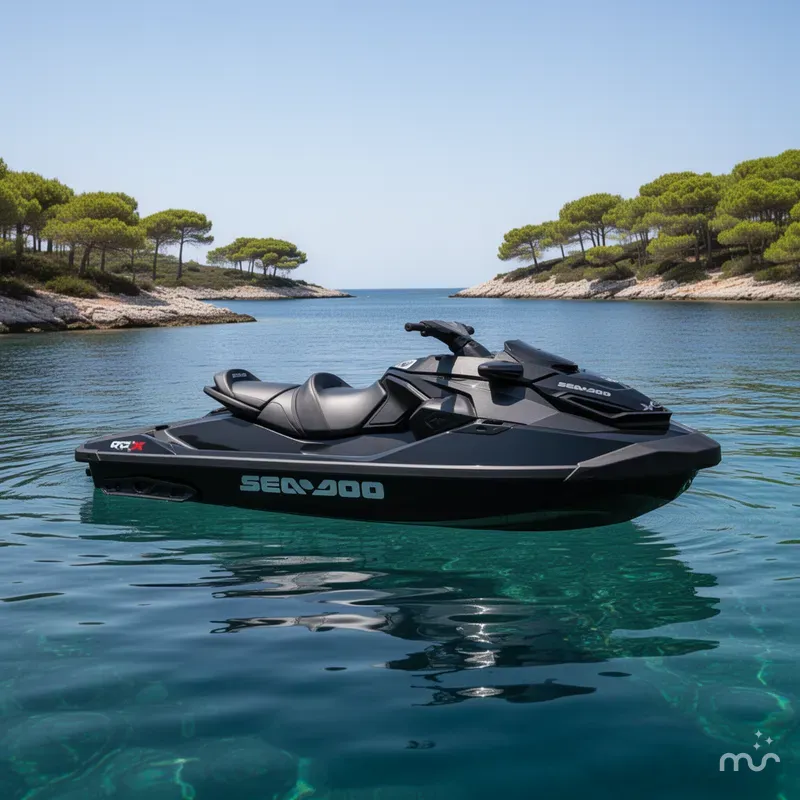 Slide: The Image of Sea-Doo RXT®-X® 300 Premium Triple Black 2022 - 2