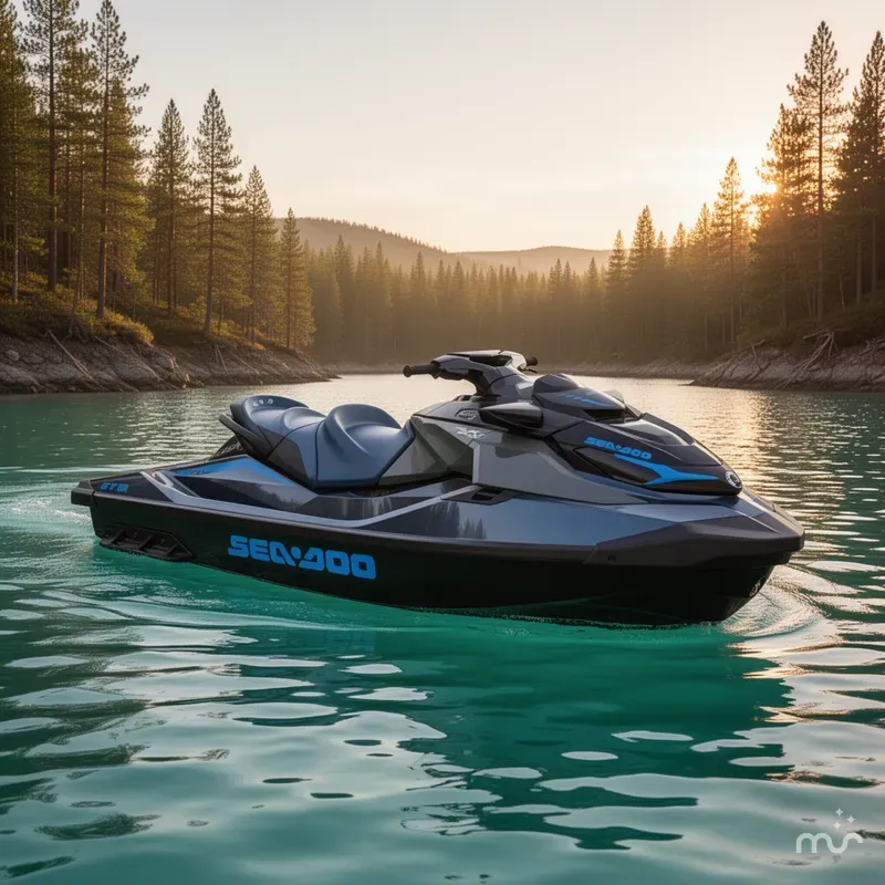 Slide: The Image of Sea-Doo GTX 300 Tech, Audio, iDF, iBR 2026 - 2