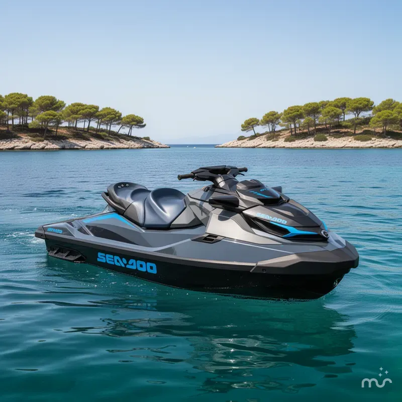 Slide: The Image of Sea-Doo GTX 230 Tech, Audio, iDF, iBR 2026 - 2