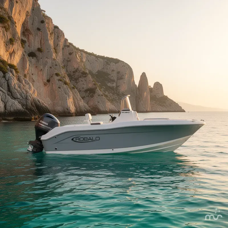 Slide: The Image of Robalo R180 Center Console 2026 - 2