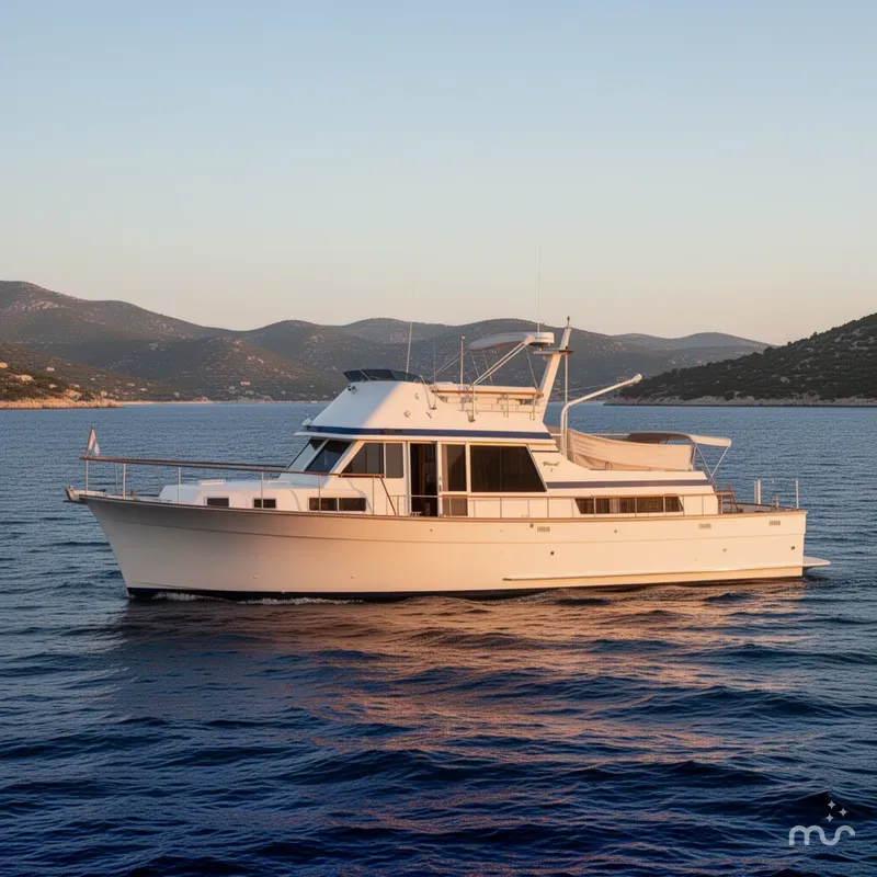 The Image of Tollycraft 48 Cockpit Motor Yacht 1978 - 0
