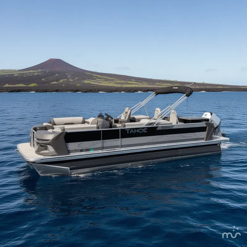 Slide: The Image of Tahoe GEOfish 2385 Rear Fish & 115HP - $36995 2025 - 2