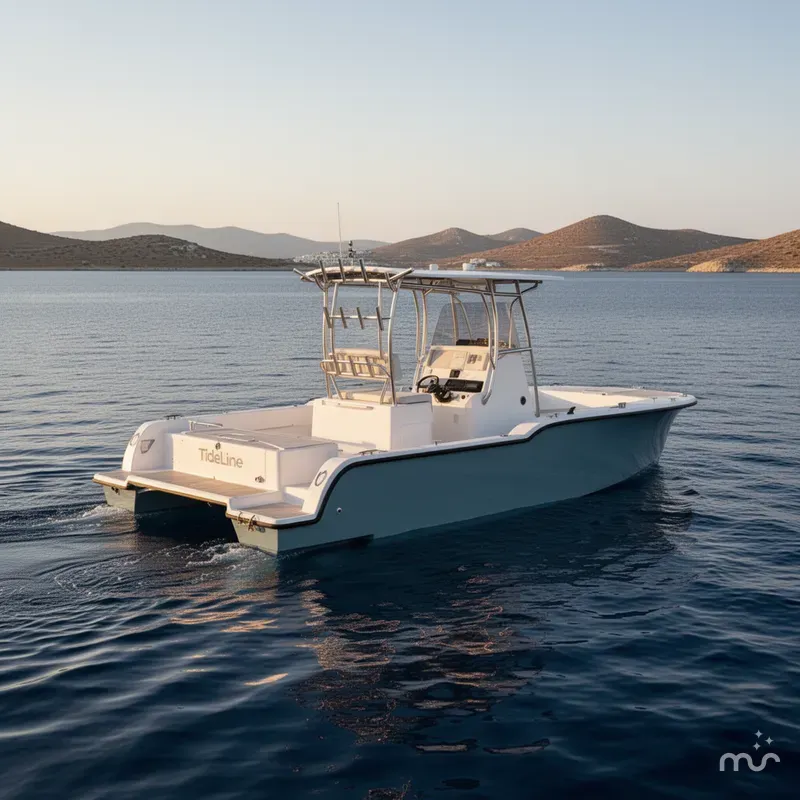 Slide: The Image of TideLine Boats 235 Hybrid 2020 - 3