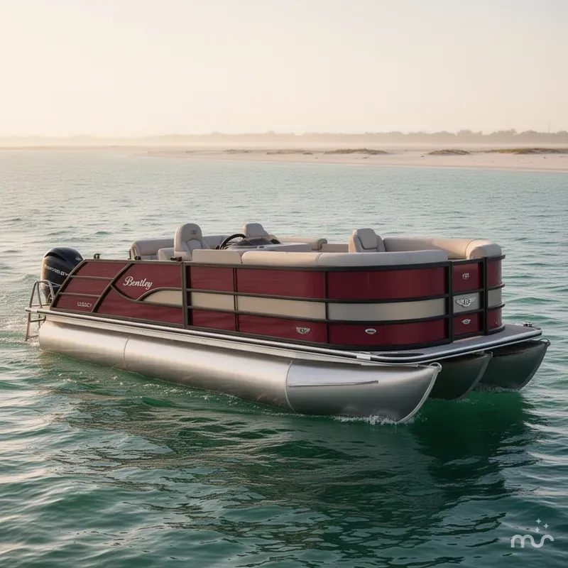 Slide: The Image of Bentley Pontoons Legacy 223 Swingback 2026 - 1