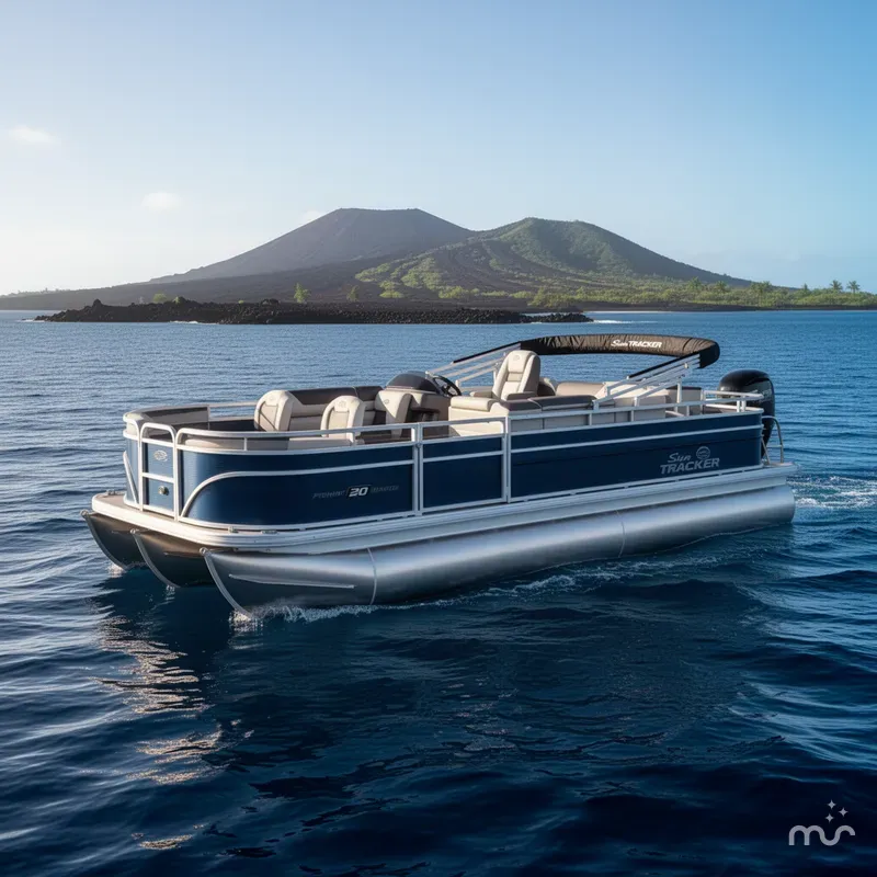 The Image of Sun Tracker Fishin' Barge 20 DLX 2026 - 0