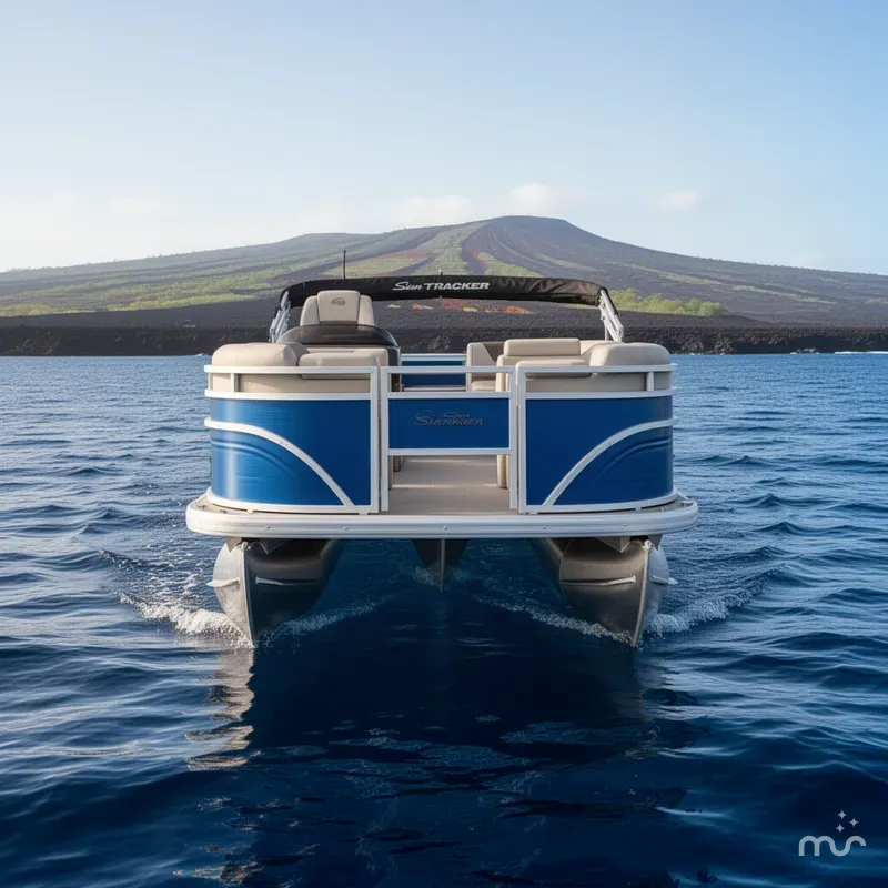 Slide: The Image of Sun Tracker Fishin' Barge 20 DLX 2026 - 1