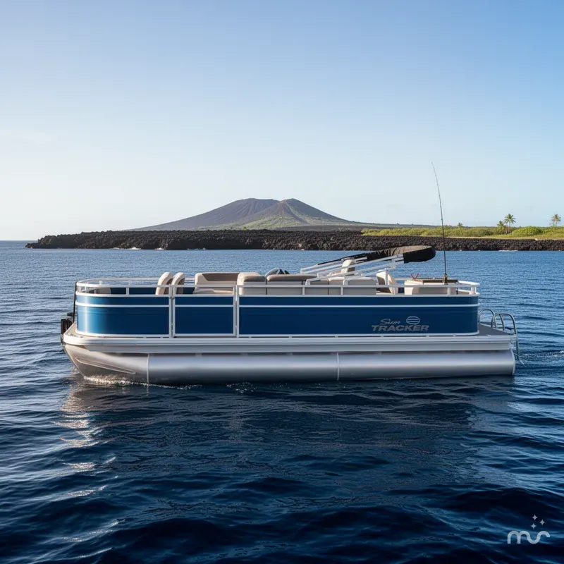 Slide: The Image of Sun Tracker Fishin' Barge 20 DLX 2026 - 2