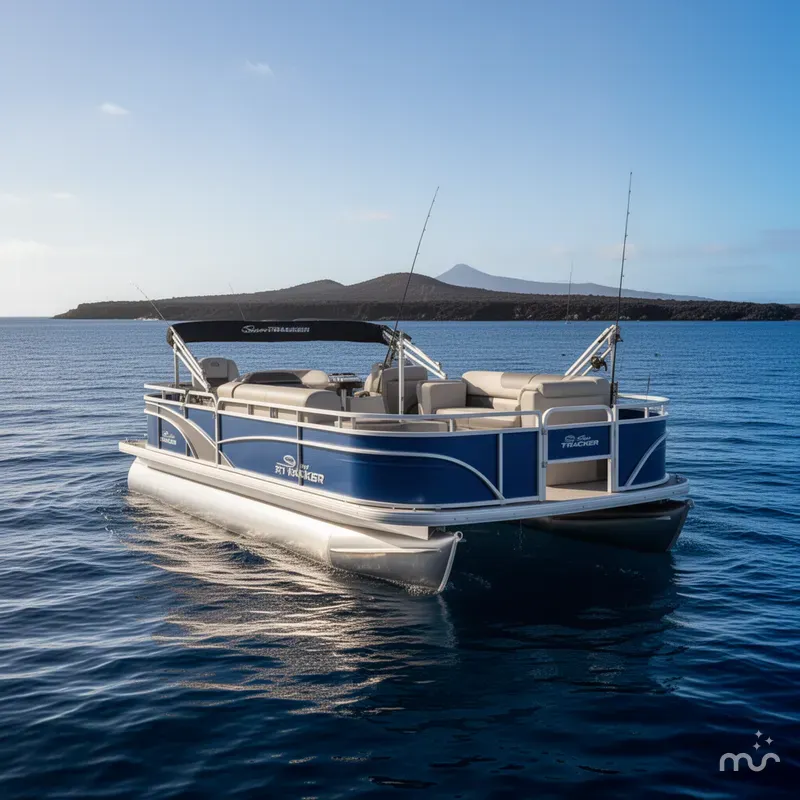 Slide: The Image of Sun Tracker Fishin' Barge 20 DLX 2026 - 3