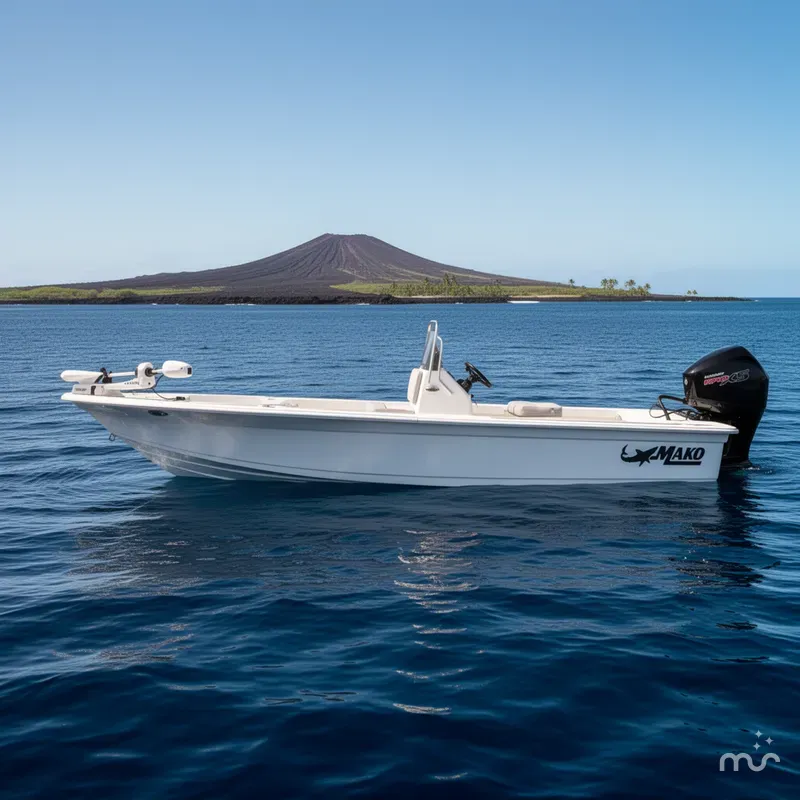 Slide: The Image of Mako 18 Pro Skiff 2026 - 2