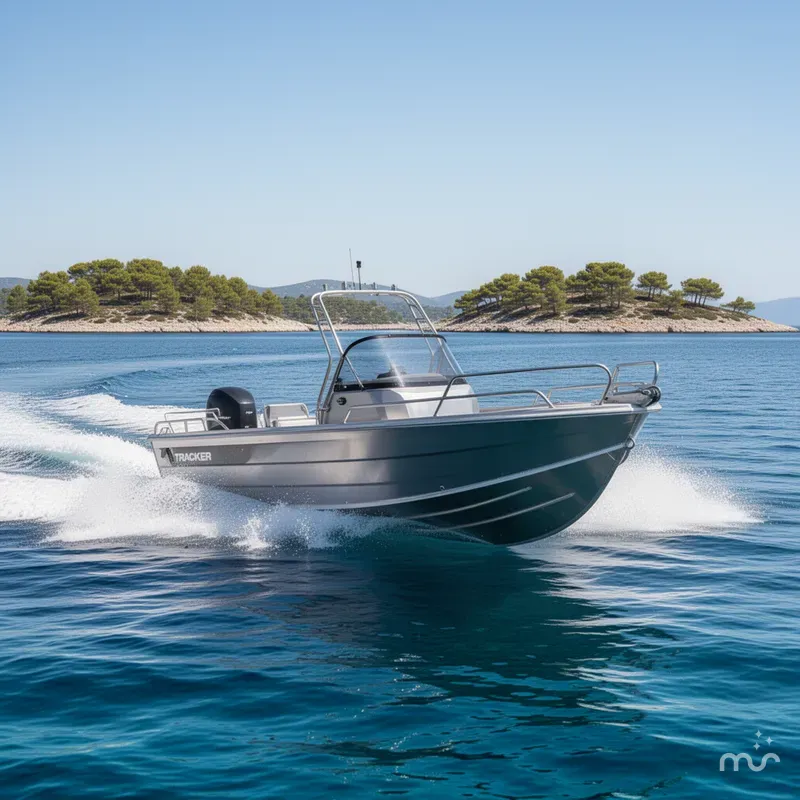 Slide: The Image of Tracker Targa V-19 Combo 2026 - 2