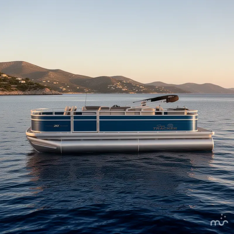 Slide: The Image of Sun Tracker Fishin' Barge 20 DLX 2026 - 2