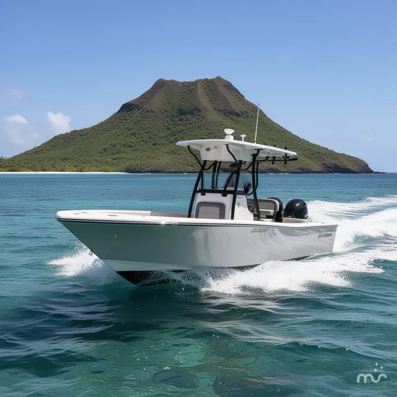 Slide: The Image of Sea Born LX22 Center Console 2024 - 4