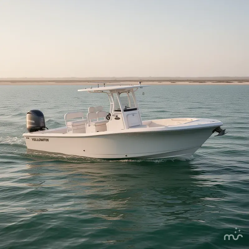 Slide: The Image of Yellowfin 24 Bay CE 2026 - 1