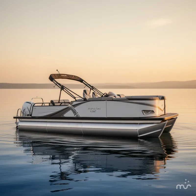 Slide: The Image of Avalon LSZ 2385 Versatile Rear Lounger 2025 - 0