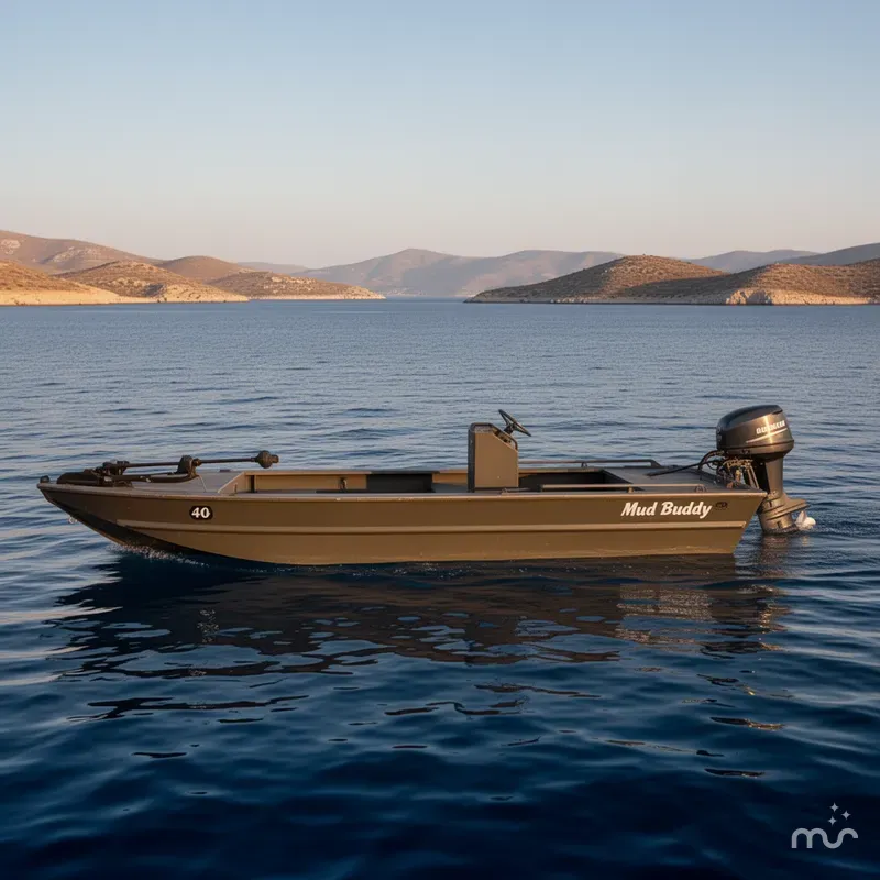 Slide: The Image of Custom Fab 18X60 40hp Mud Buddy 2015 - 2