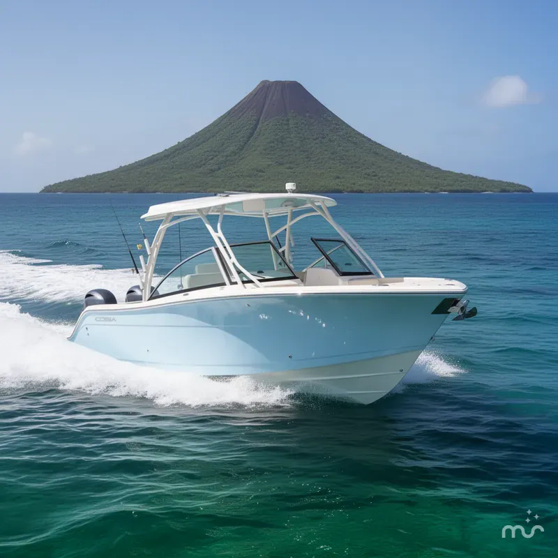 Slide: The Image of Cobia 280 Dual Console 2026 - 4