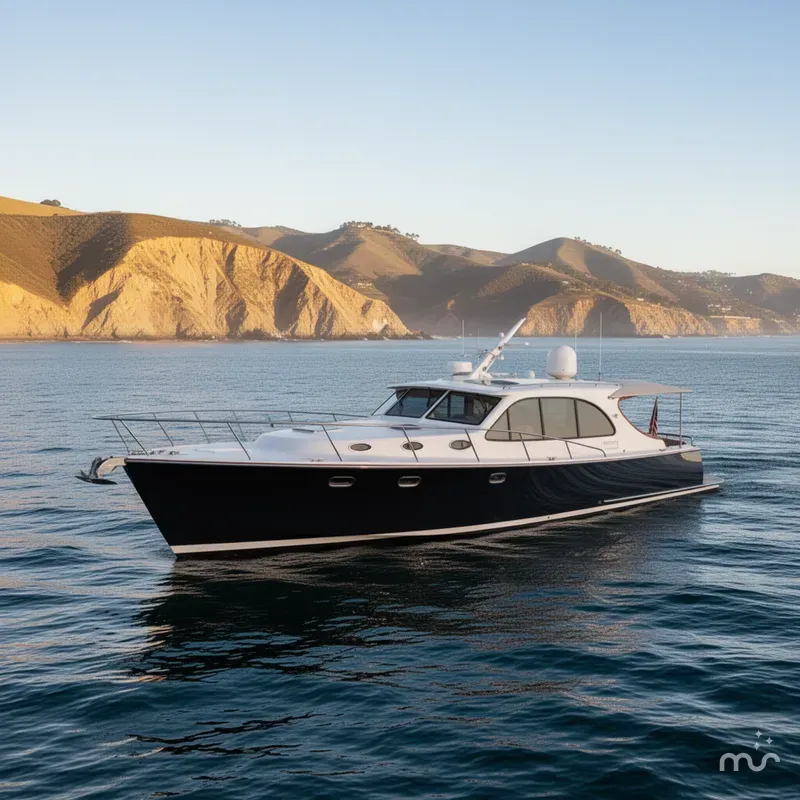 Slide: The Image of Palm Beach Motor Yachts 45 Sedan 2015 - 2