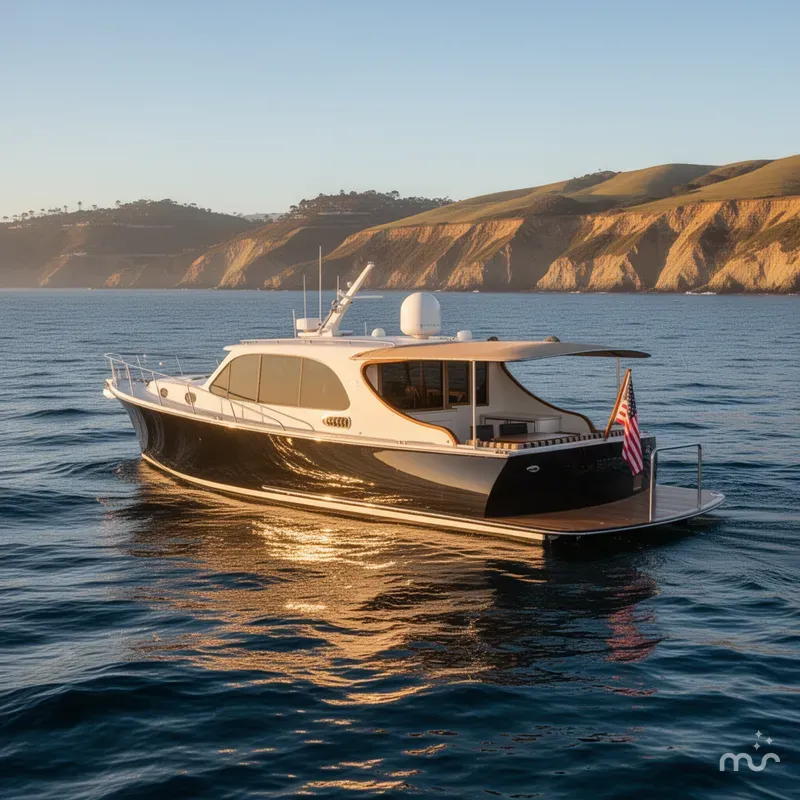 Slide: The Image of Palm Beach Motor Yachts 45 Sedan 2015 - 3