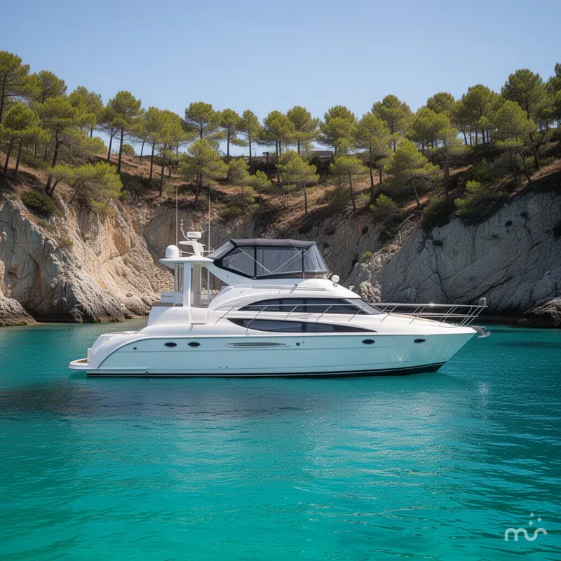 Slide: The Image of Meridian 459 Motoryacht 2007 - 2