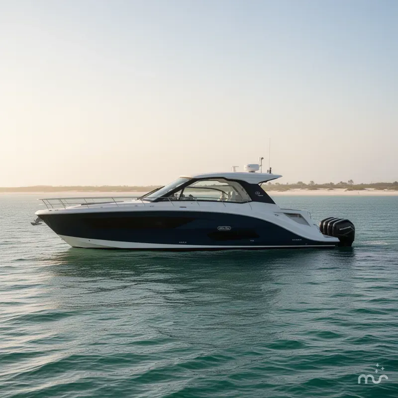 Slide: The Image of Sea Ray Sundancer 370 Outboard 2022 - 2