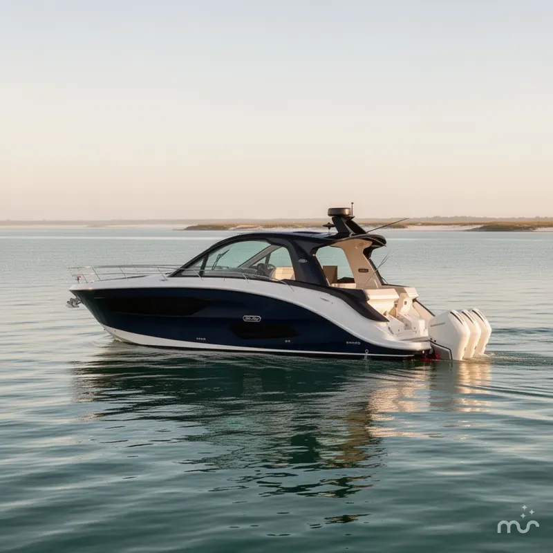 Slide: The Image of Sea Ray Sundancer 370 Outboard 2022 - 4